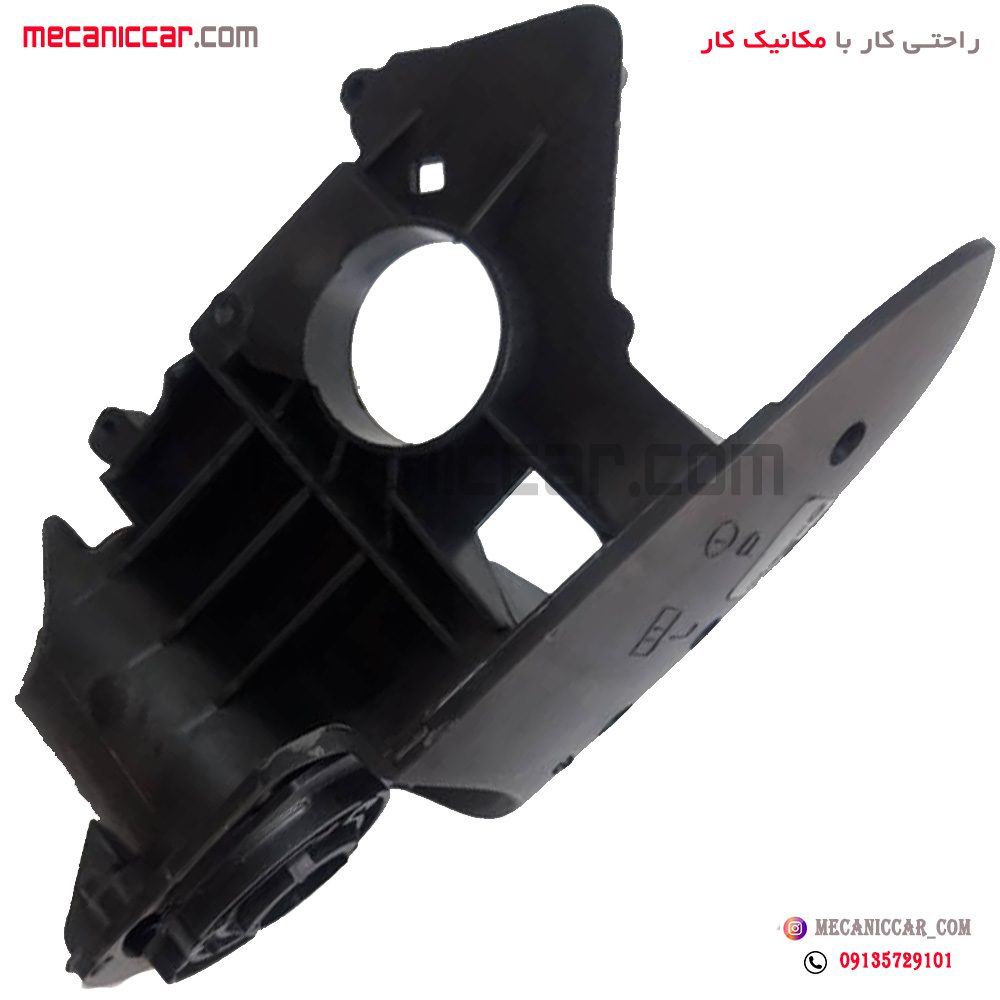 اسکلت اینه (براکت) چپ بوش پلاستیکی پژو 206 و 207 کاوج