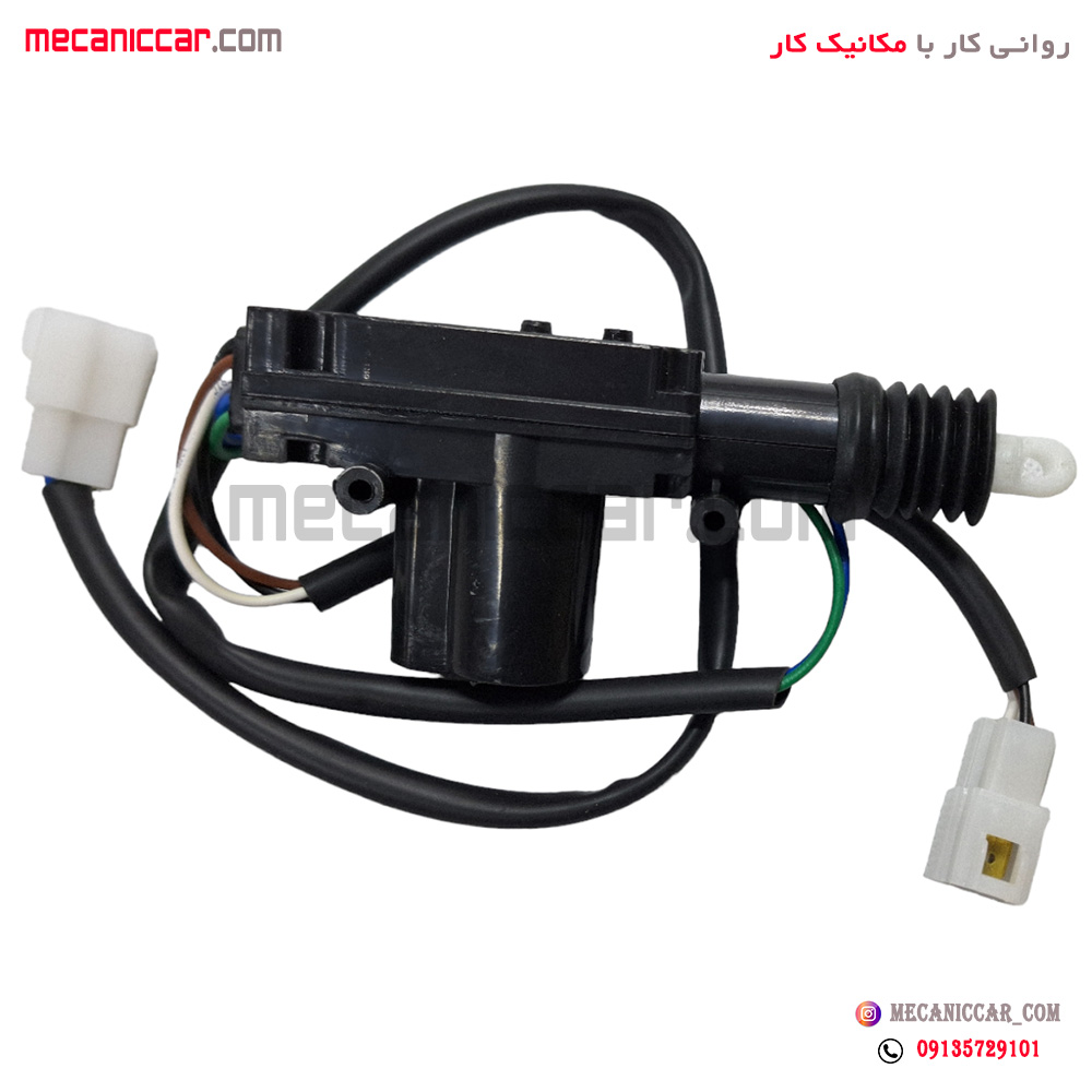 پمپ (محرک) درب جلو 5 فیش تیبا و پراید