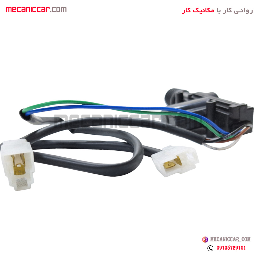 پمپ (محرک) درب جلو 5 فیش تیبا و پراید