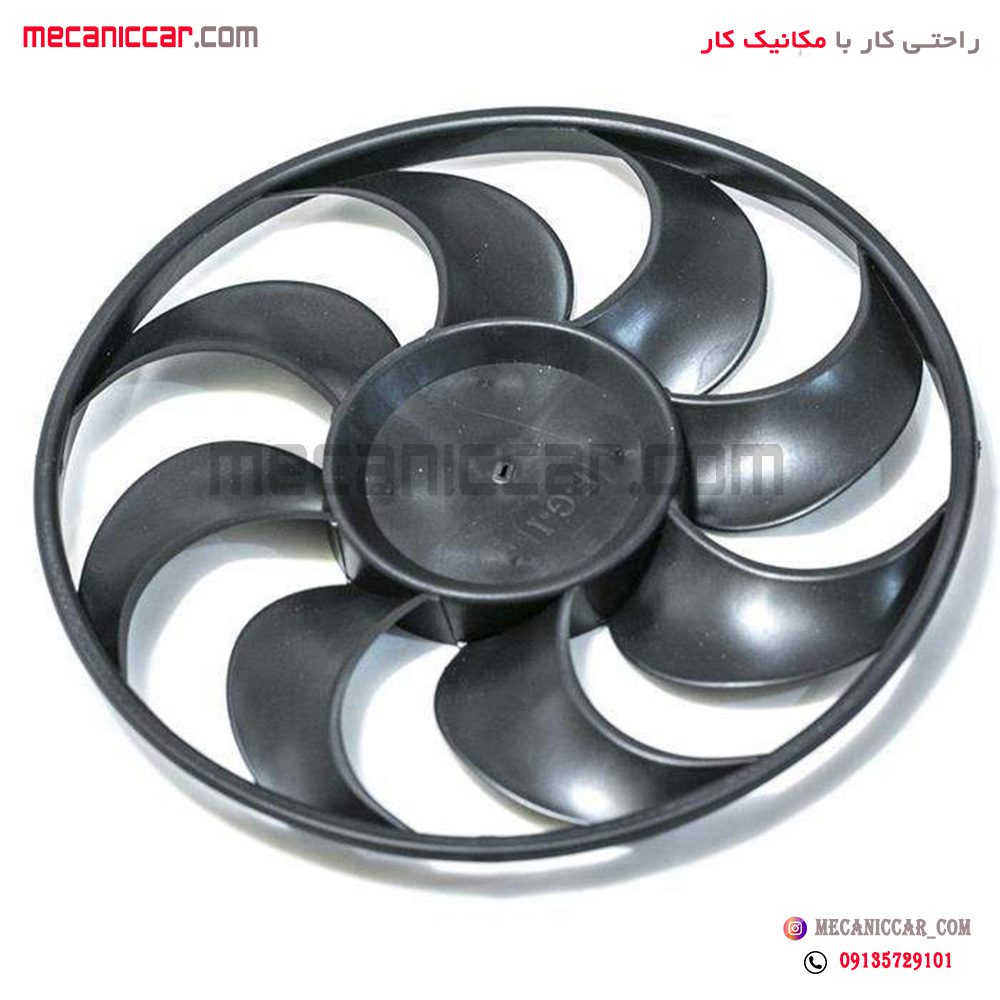 پروانه فن کولر پراید مدل 86 اچ ای سی