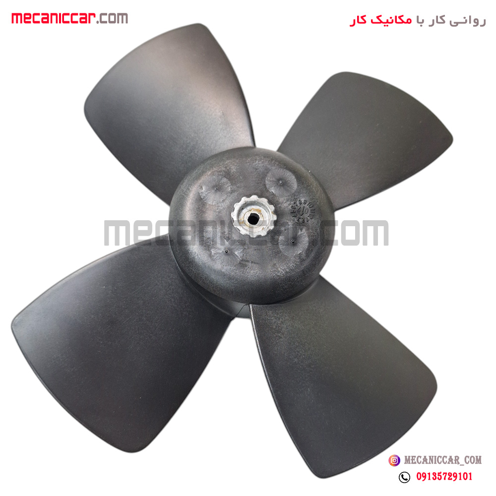 پروانه فن چهار پر (تک دور) پراید اچ ای سی