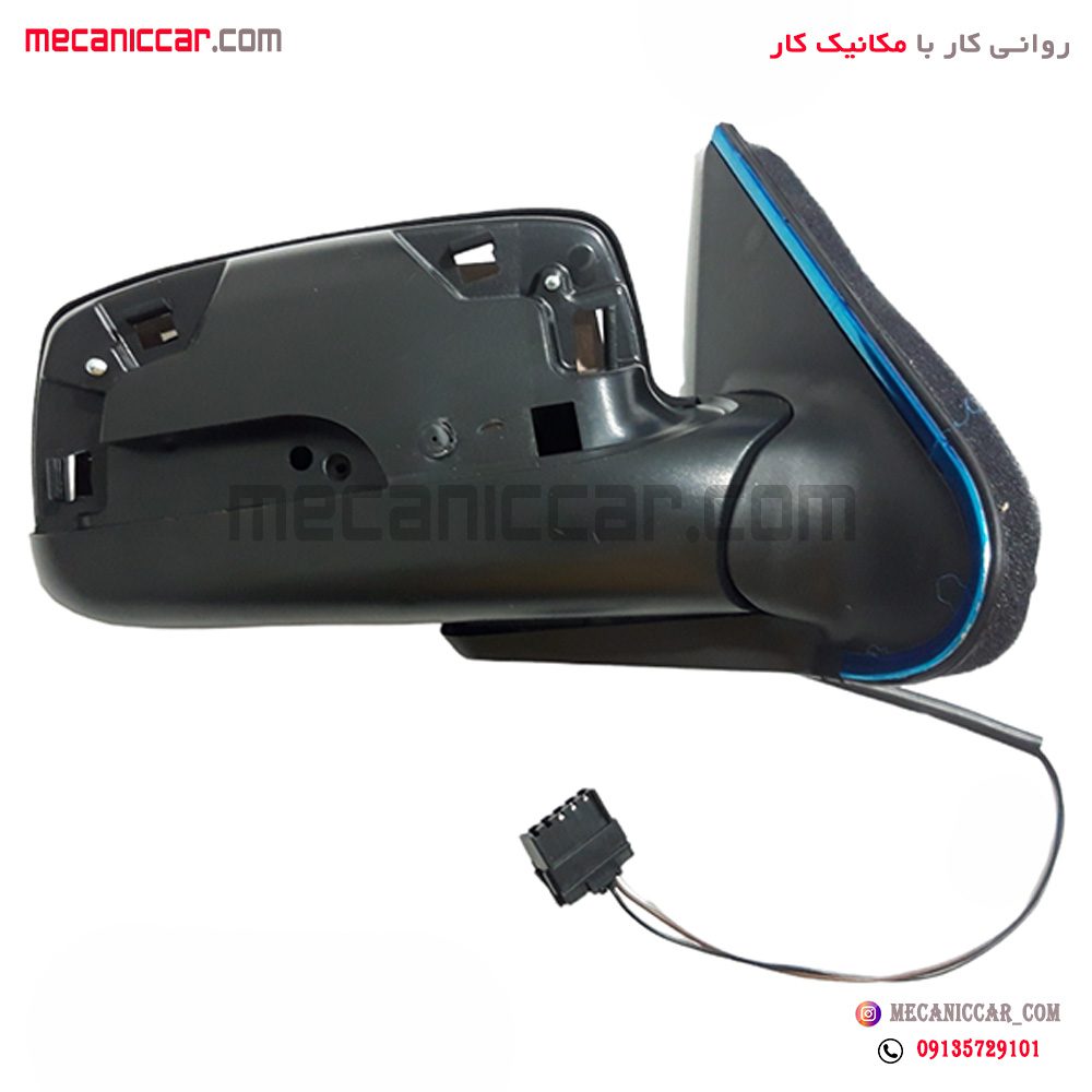 اینه کامل برقی پژو پارس elx راست کاوج