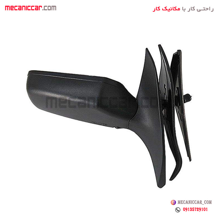 اینه کامل دستی تاشو راست پراید