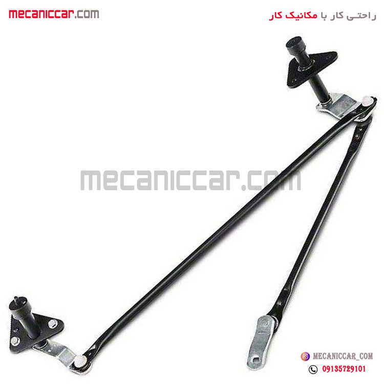 مجموعه مکانیزم ( بازوئی برف پاک کن داخل موتور) تیبا الما