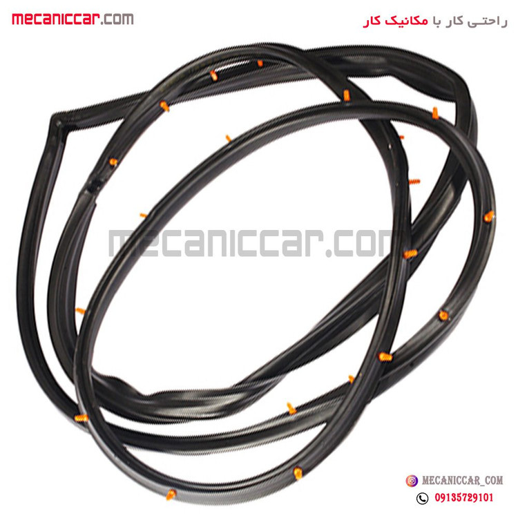 نوار دور درب جلو راست پراید