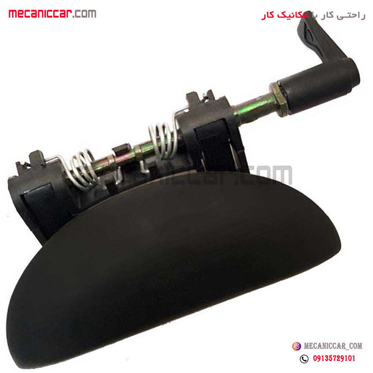دستگیره درب بازکن بیرونی عقب چپ پژو 206 ارادپارت
