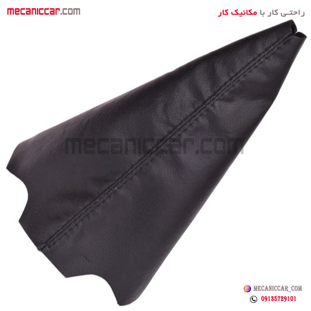 گردگیر (چرم) دور دسته دنده مشکی پژو 206 پیشرفت