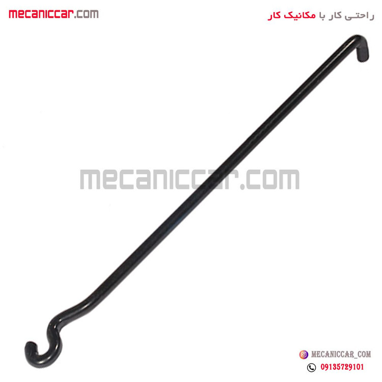 میل نگهدارنده درب موتور (کاپوت) پژو 206