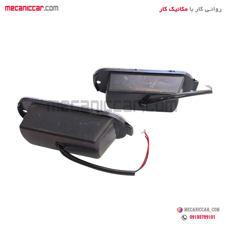 چراغ مه شکن (پرژکتور) داخل سپر با لامپ led پراید