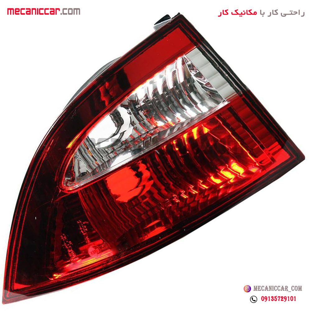 چراغ خطر روی گلگیر چپ سمند LX
