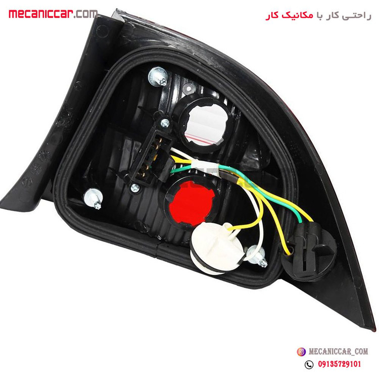 چراغ خطر روی گلگیر چپ سمند LX