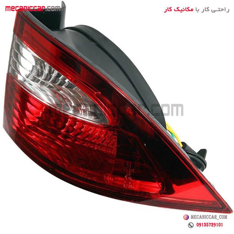 چراغ خطر روی گلگیر راست سمند LX