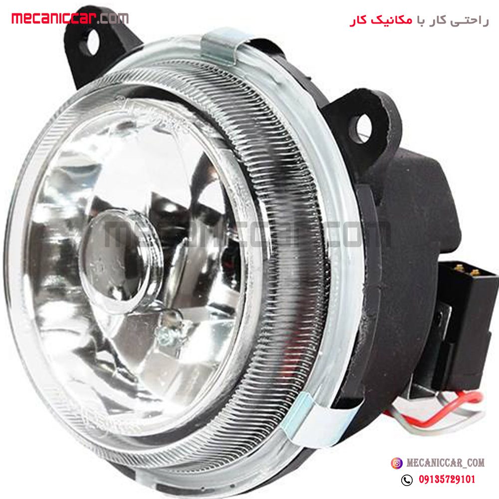 چراغ مه شکن (پرژکتور) بدون لامپ جلو راست پژو 405 slx مدرن