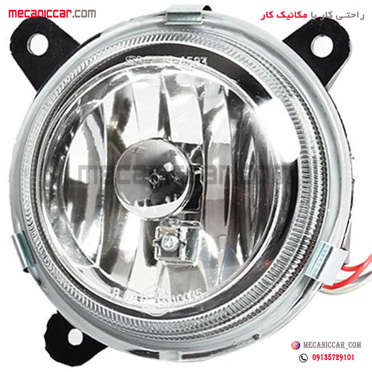 چراغ مه شکن (پرژکتور) بدون لامپ جلو چپ پژو 405 slx مدرن