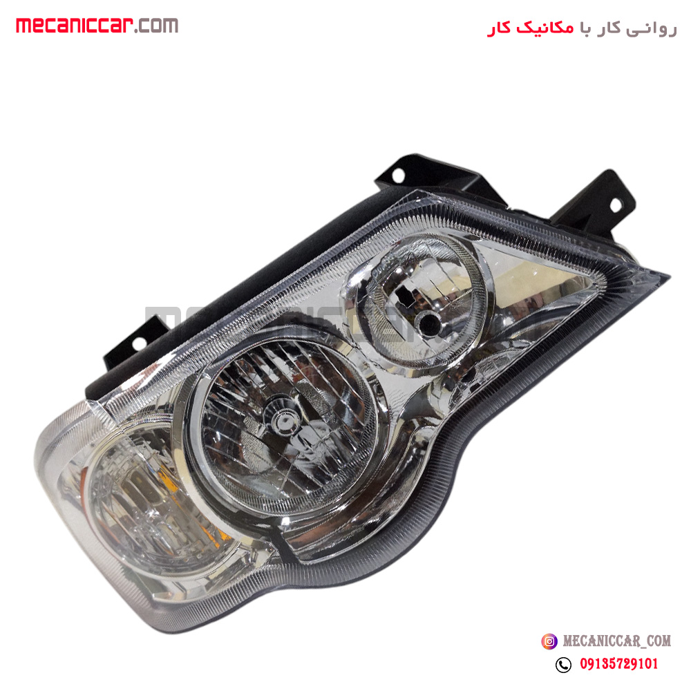 چراغ جلو سمت راست پراید 111 و 132 بدون موتور