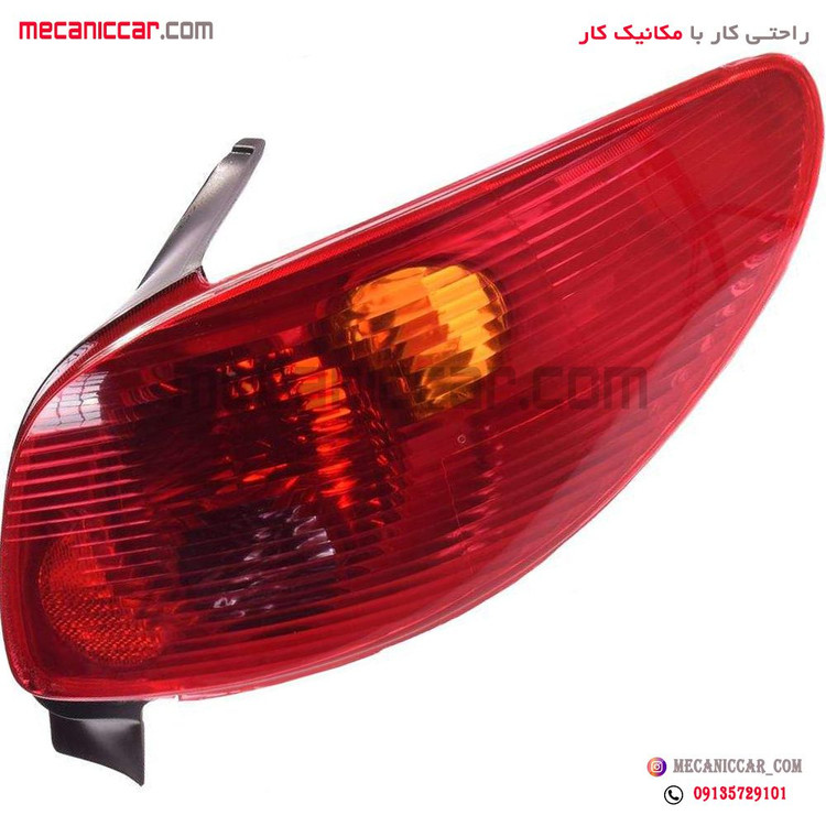 چراغ خطر بدون سوکت عقب راست پژو 206 صندوقدار تهران فام
