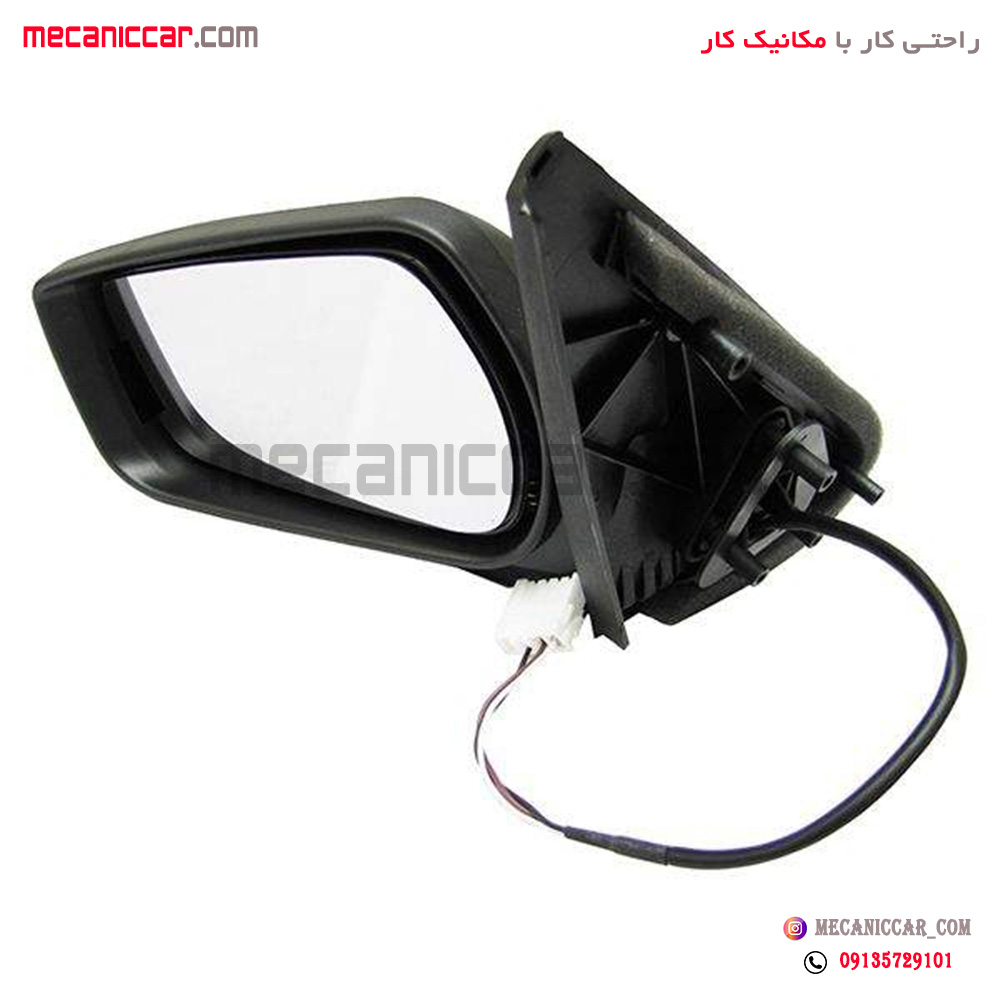 اینه کامل برقی طرح جدید پژو 405 (خرگوشی) چپ