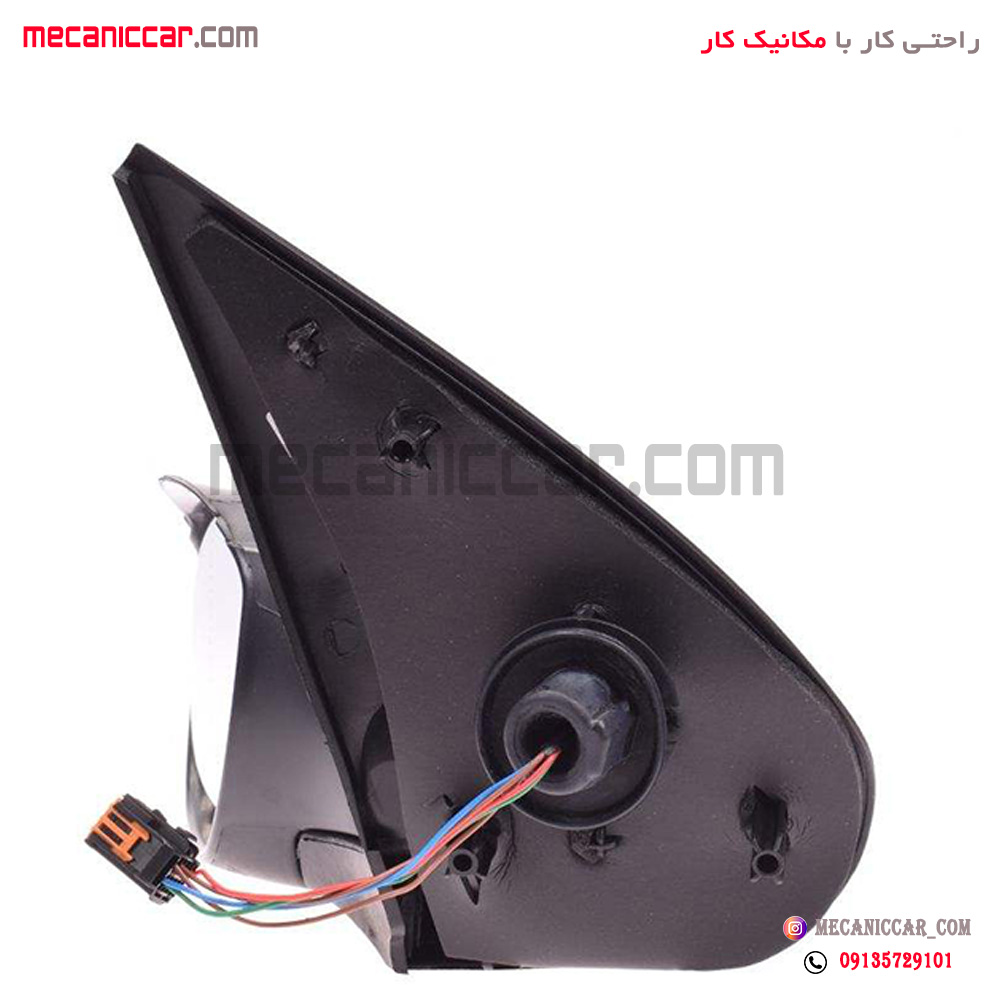 اینه کامل برقی پژو 206 چپ کاوج