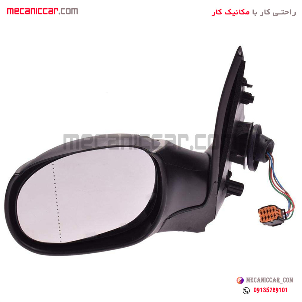 اینه کامل برقی پژو 206 چپ کاوج