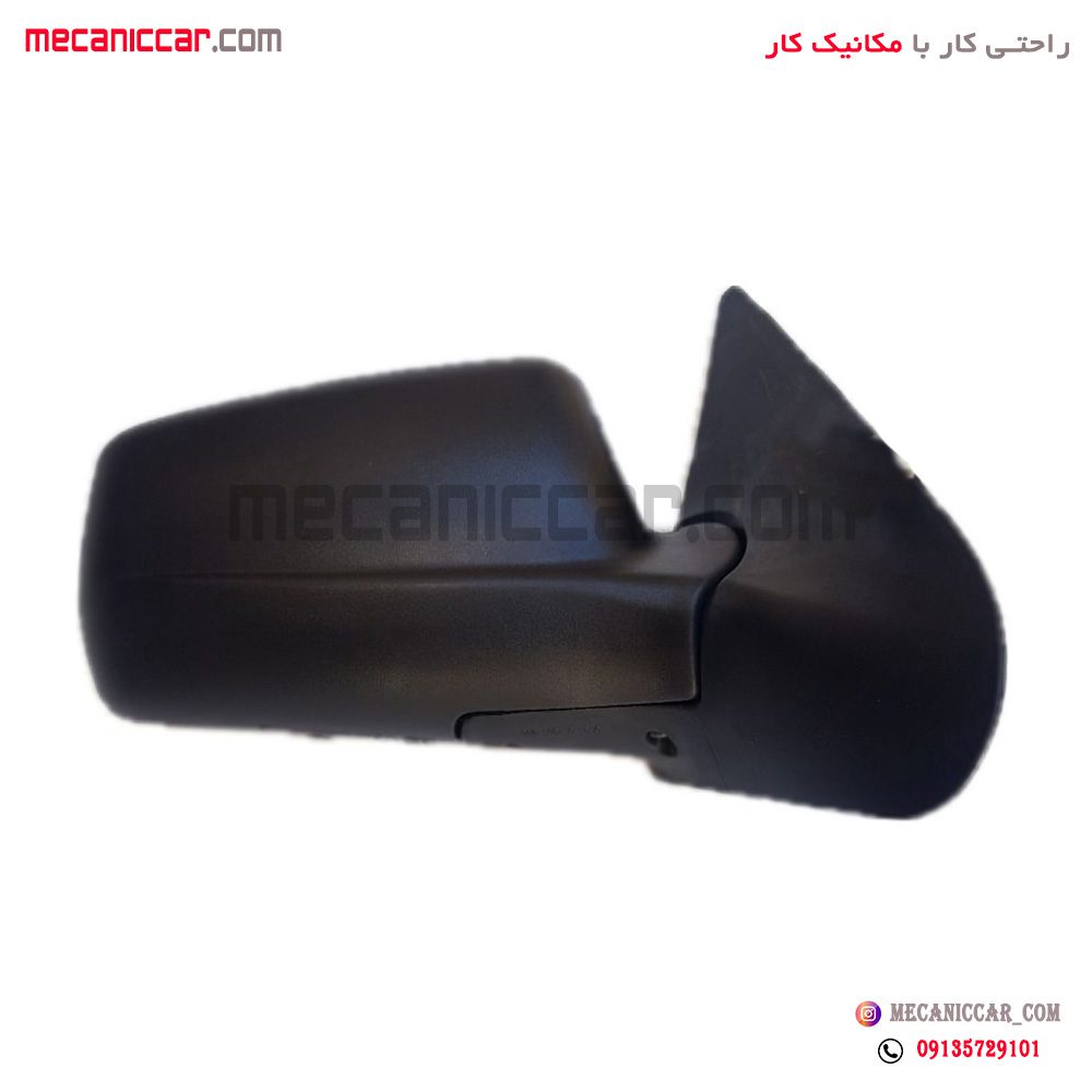 اینه کامل دستی قدیم قاب یک تیکه راست سمند کاوج