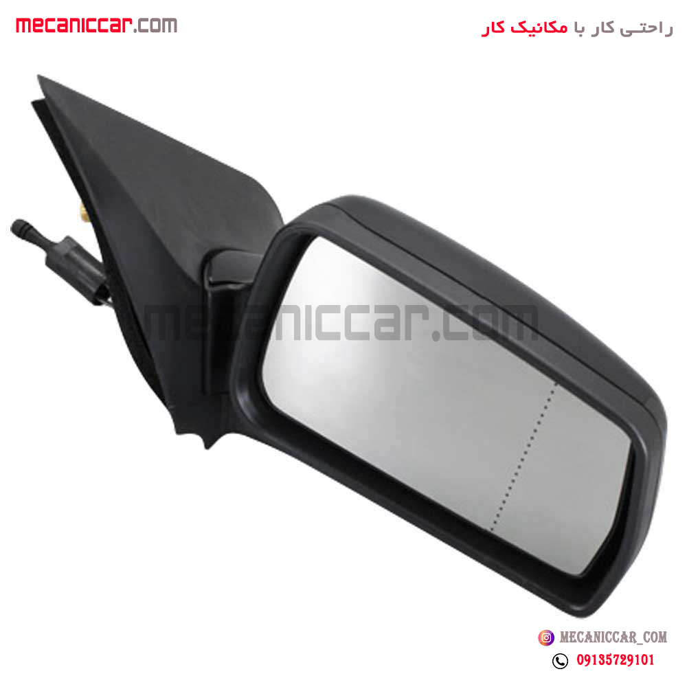 اینه کامل دستی قدیم قاب یک تیکه راست سمند کاوج