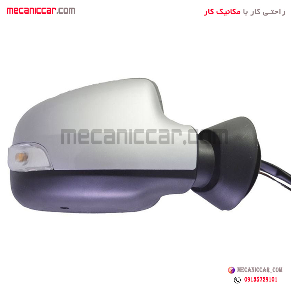 اینه کامل برقی سفید ساندرو و ال نود 90 راهنمادار راست کاوج