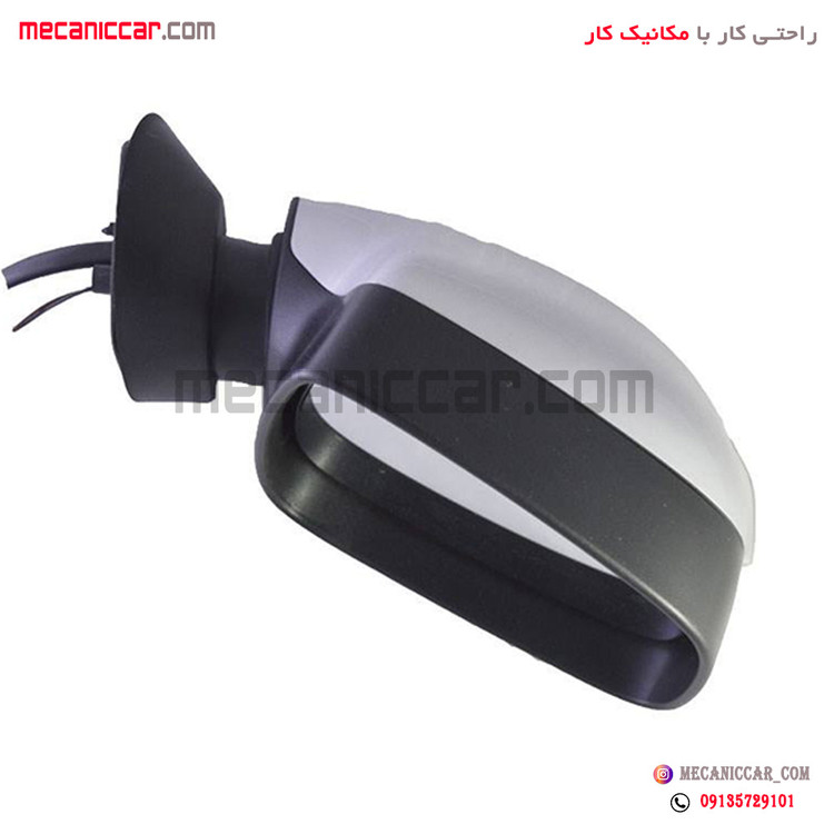 اینه کامل برقی سفید ساندرو و ال نود 90 راهنمادار چپ کاوج