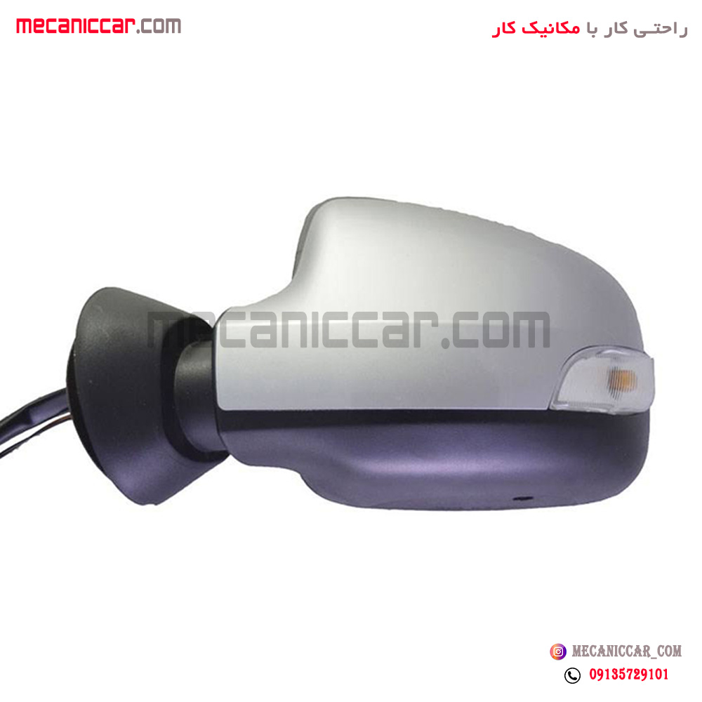 اینه کامل برقی سفید ساندرو و ال نود 90 راهنمادار چپ کاوج