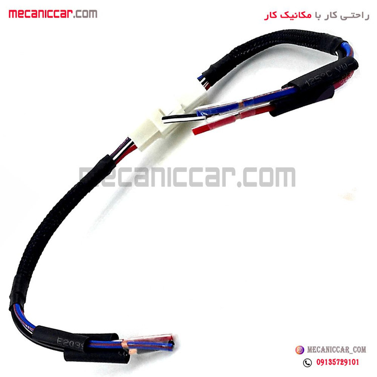 سوکت کامل نری و مادگی موتور فن دو دور پراید دیناپارت
