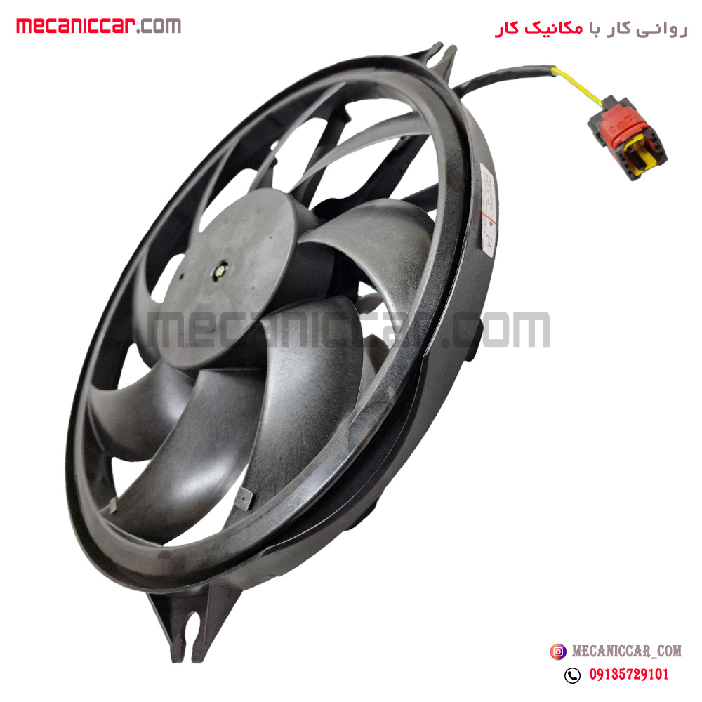 مجموعه موتور فن کامل پژو 206 مادپارت