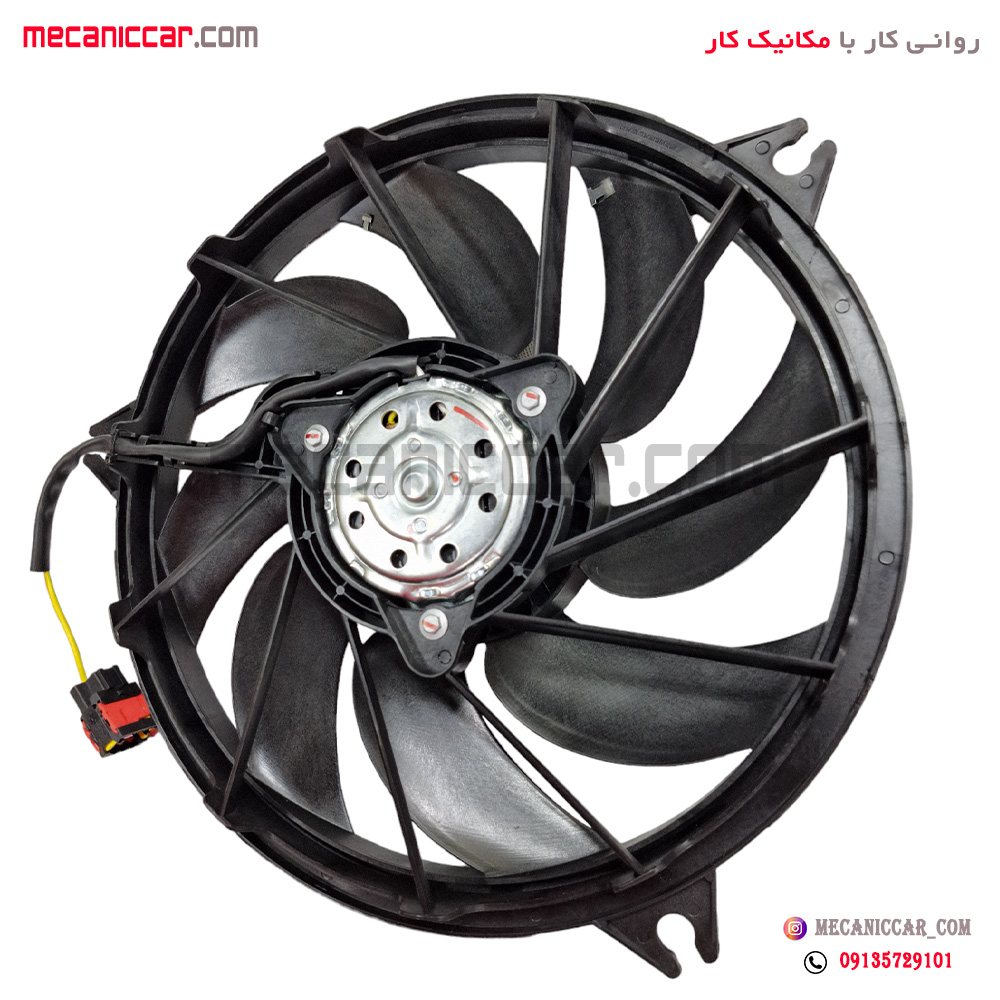 مجموعه موتور فن کامل پژو 206 مادپارت