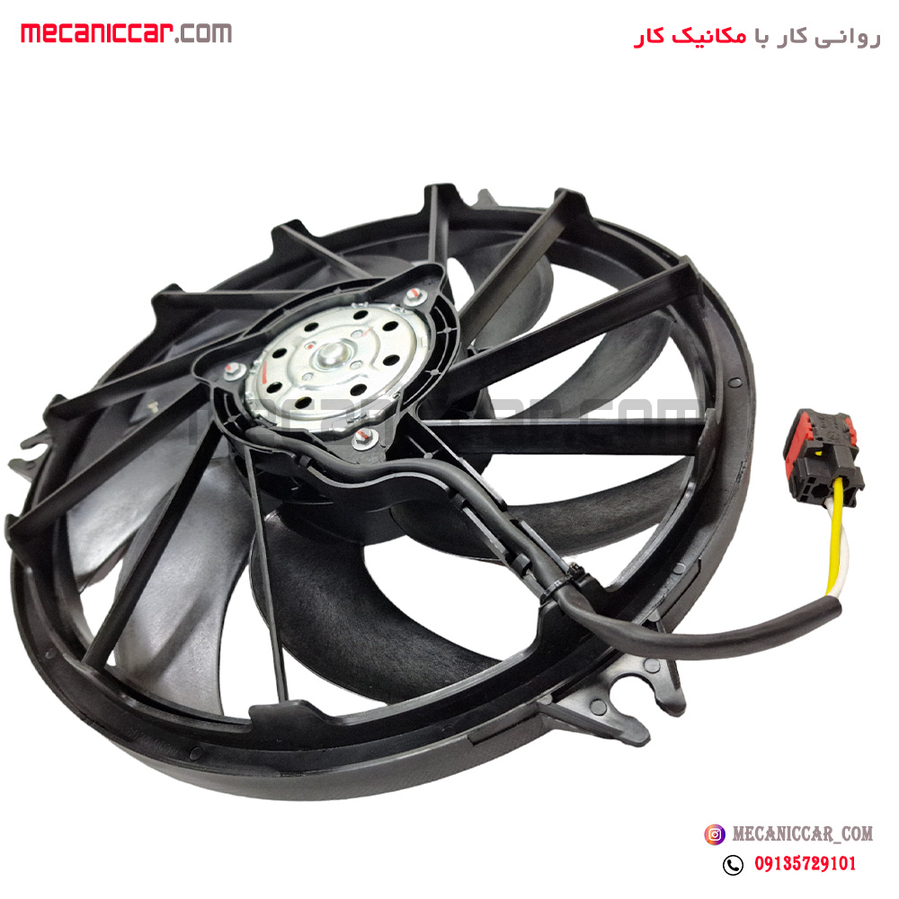 مجموعه موتور فن کامل پژو 206 مادپارت