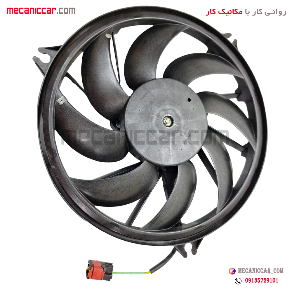 مجموعه موتور فن کامل پژو 206 مادپارت