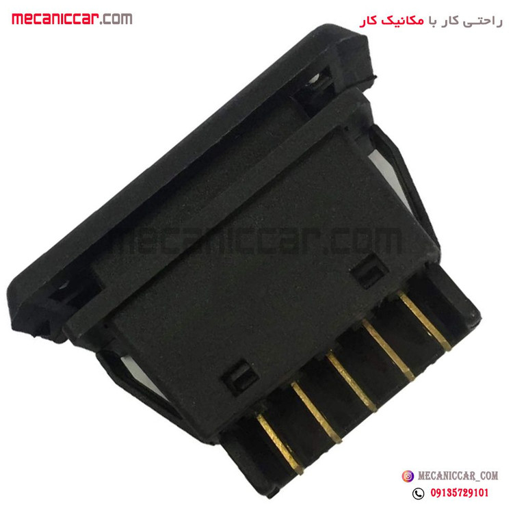 کلید شیشه بالابر جلو راست قدیم پژو 405 و پارس