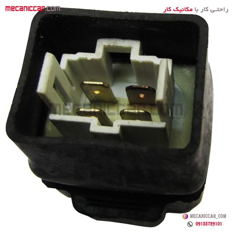 رله فن با کاور پراید انژکتور
