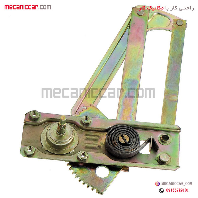 دستگاه شیشه بالابر دو بازو جلو چپ پیکان