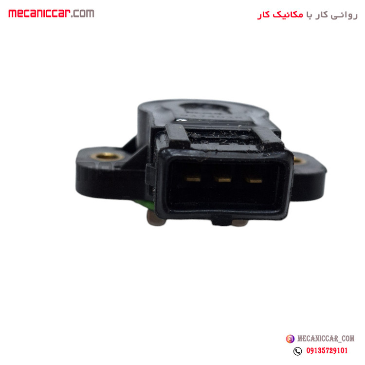 پتانسیومتر- سنسور دریچه گاز شاخکدار پایه بلند زیمنس سمند ملی (EF7) پژو 405 و پراید و تیبا سوکت زیمنس فیدار
