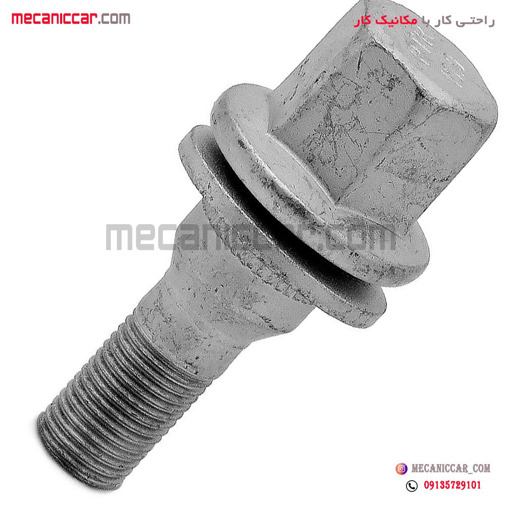 پیچ چرخ سمند واشر دار الما