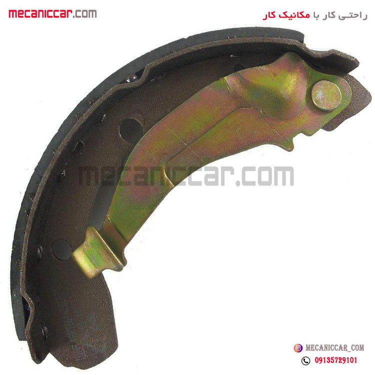 لنت ترمز چرخ عقب تیبا با اهرم طرح ریویی