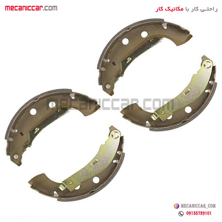 لنت ترمز چرخ عقب پژو 405 و پارس و سمند ایساکو
