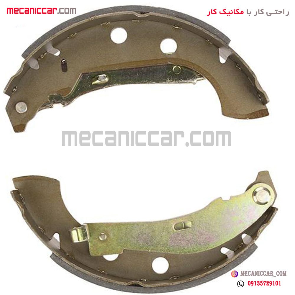 لنت ترمز چرخ عقب پژو 405 و پارس و سمند ایساکو