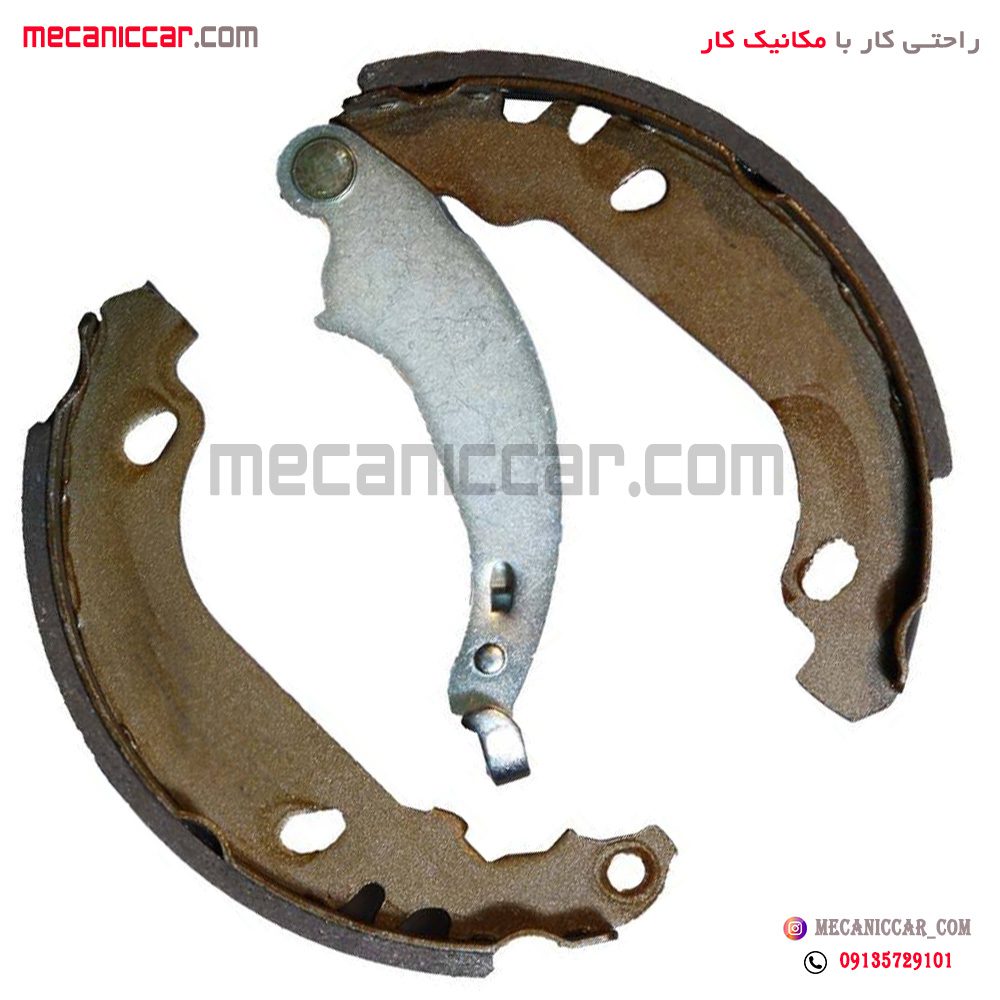 لنت ترمز چرخ عقب پژو 206 تیپ 2 اچ ای سی