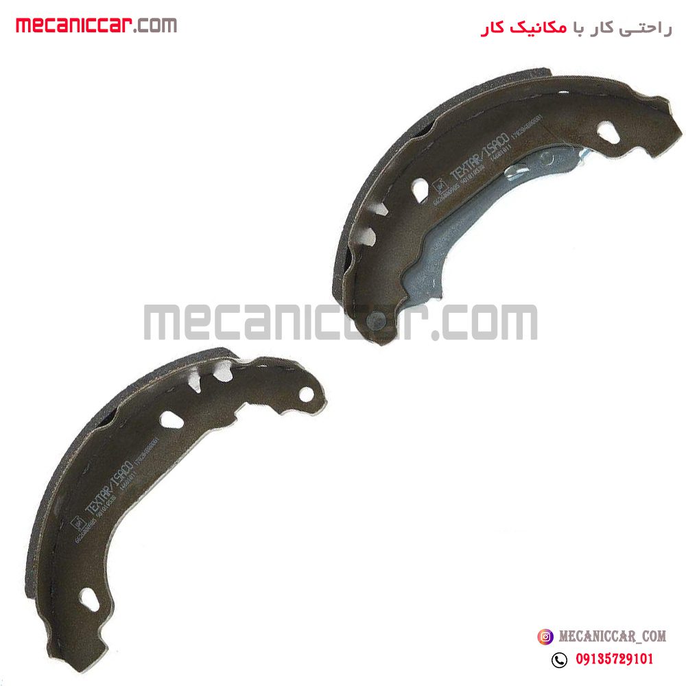 لنت ترمز چرخ عقب پژو 206 تیپ 2 اچ ای سی
