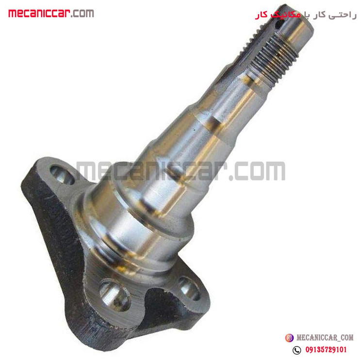 توپی چرخ عقب طرح جدید معمولی پراید بدون ABS
