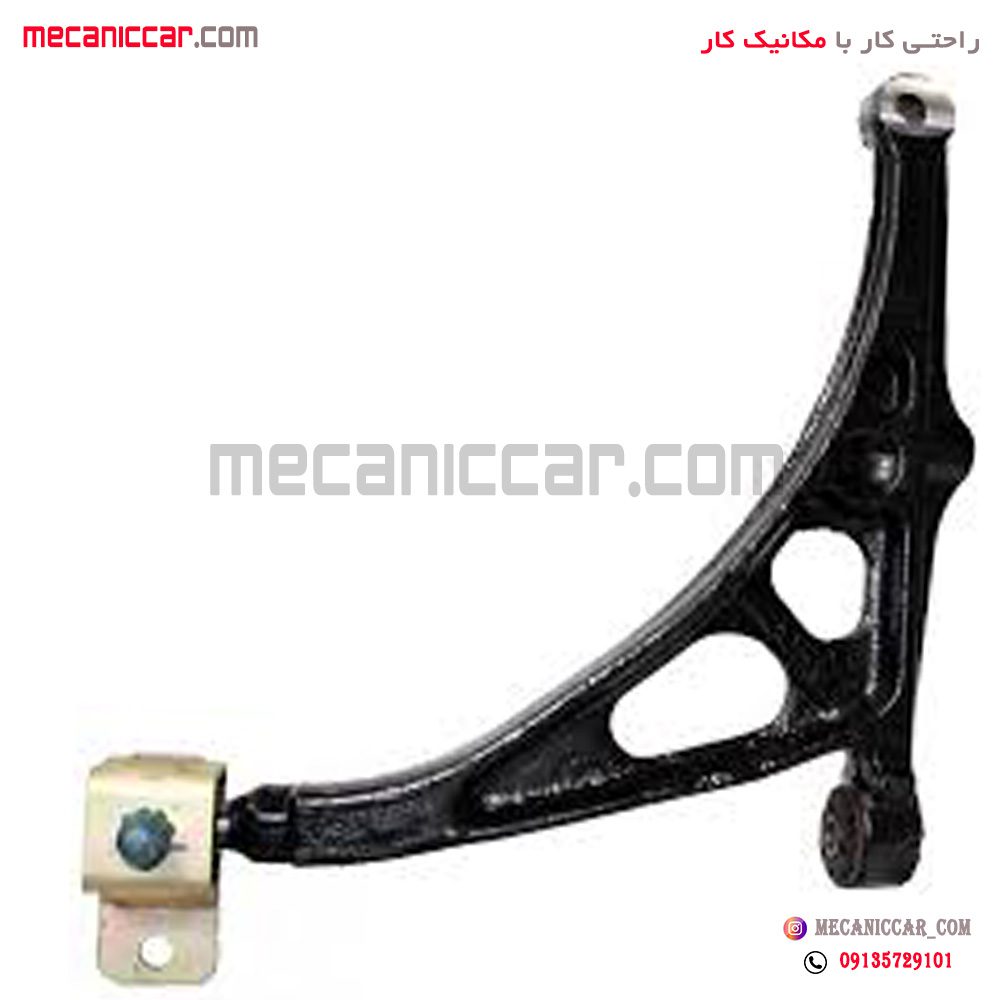 طبق مثلثی چپ چرخ جلو با بوش پژو 405 و پارس و سمند طوس