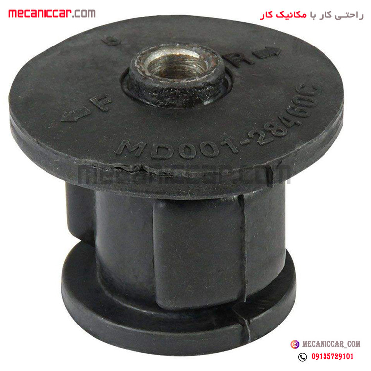 بوش لاستیکی اکسل عقب پراید رزن یدک