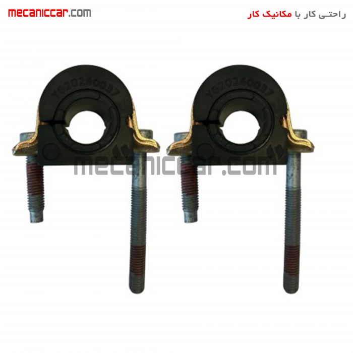 لاستیک موجگیر چاکدار طرح جدید با بست و پیچ پژو 405 و پارس و سمند
