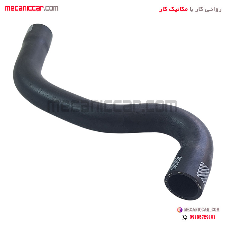 شیلنگ اب خروجی پایین رادیاتور پژو 206 تیپ 2 و 3 و 5 قدیم