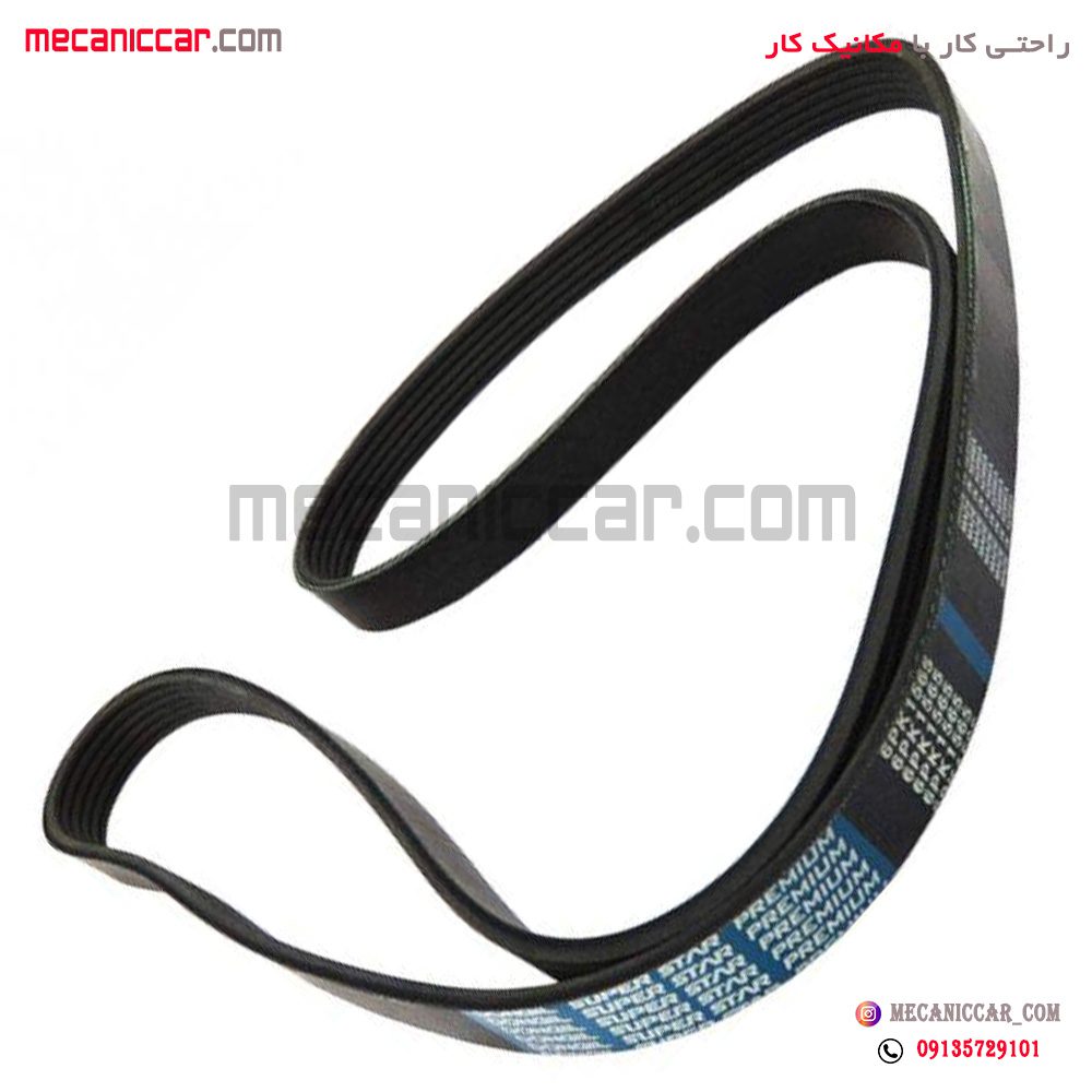 تسمه دینام 1565-6pk پژو 206 تیپ 2 پاور گریپ