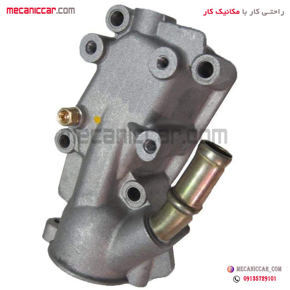 پوسته هوزینگ ترموستات (اب) الومینیومی تیپ 5 پژو 206 کهن دژ